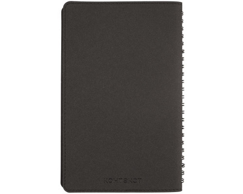 Ежедневник Scroll, недатированный, темно-серый