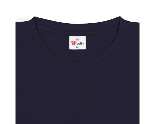 Футболка T-Bolka 180, темно-синяя