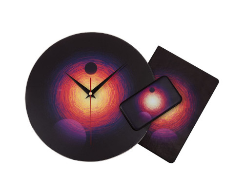 Часы настенные стеклянные «Свет далекой звезды»