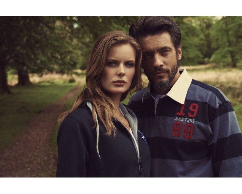 Толстовка женская Moline, серая и черная