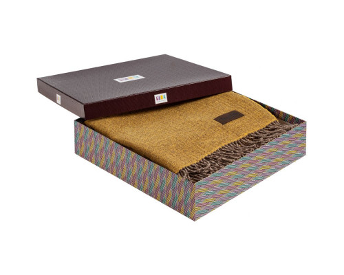 Плед Dioniso, горчичный