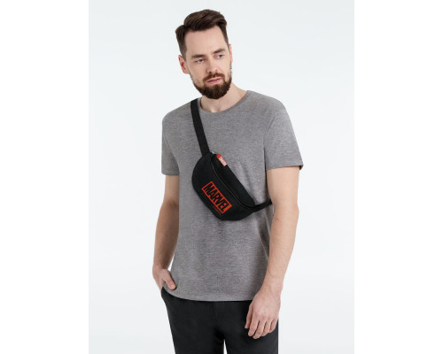 Поясная сумка Marvel, черная