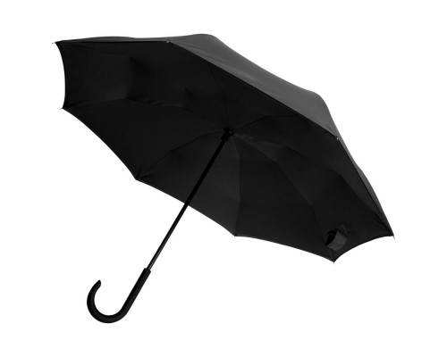 Зонт наоборот Unit Style, трость, черный