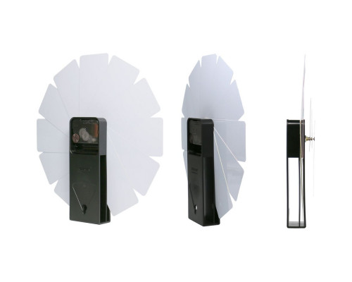 Часы настенные Transformer Clock. Black & Monochrome