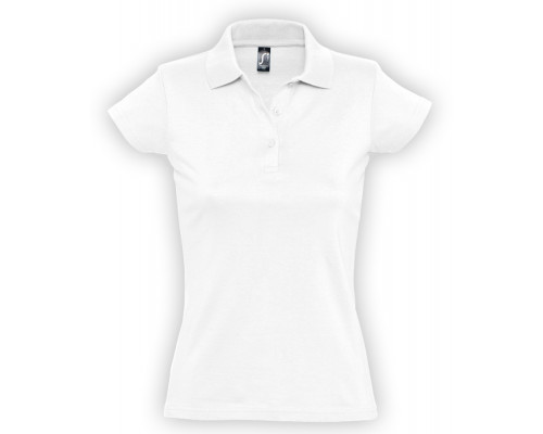 Рубашка поло женская Prescott Women 170, белая
