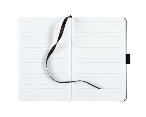 Блокнот Freenote, в линейку, черный