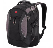 Рюкзак для ноутбука Swissgear Сarabine, черный с серым