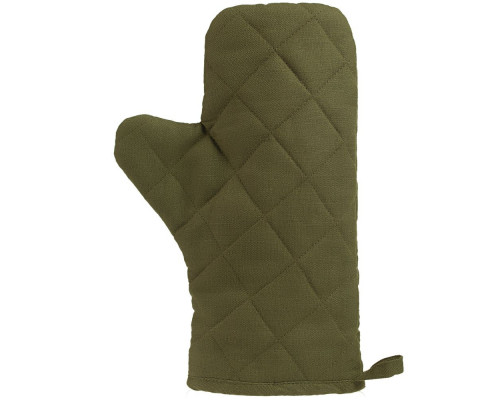 Прихватка-рукавица «Большой шеф», темно-зеленая