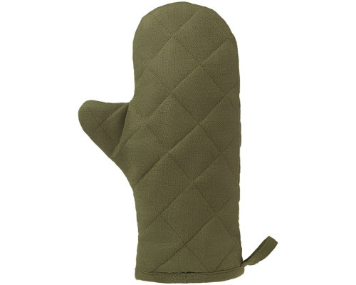 Прихватка-рукавица детская «Младший шеф», темно-зеленая
