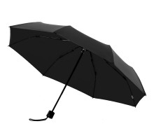 Зонт складной с защитой от УФ-лучей Sunbrella, черный